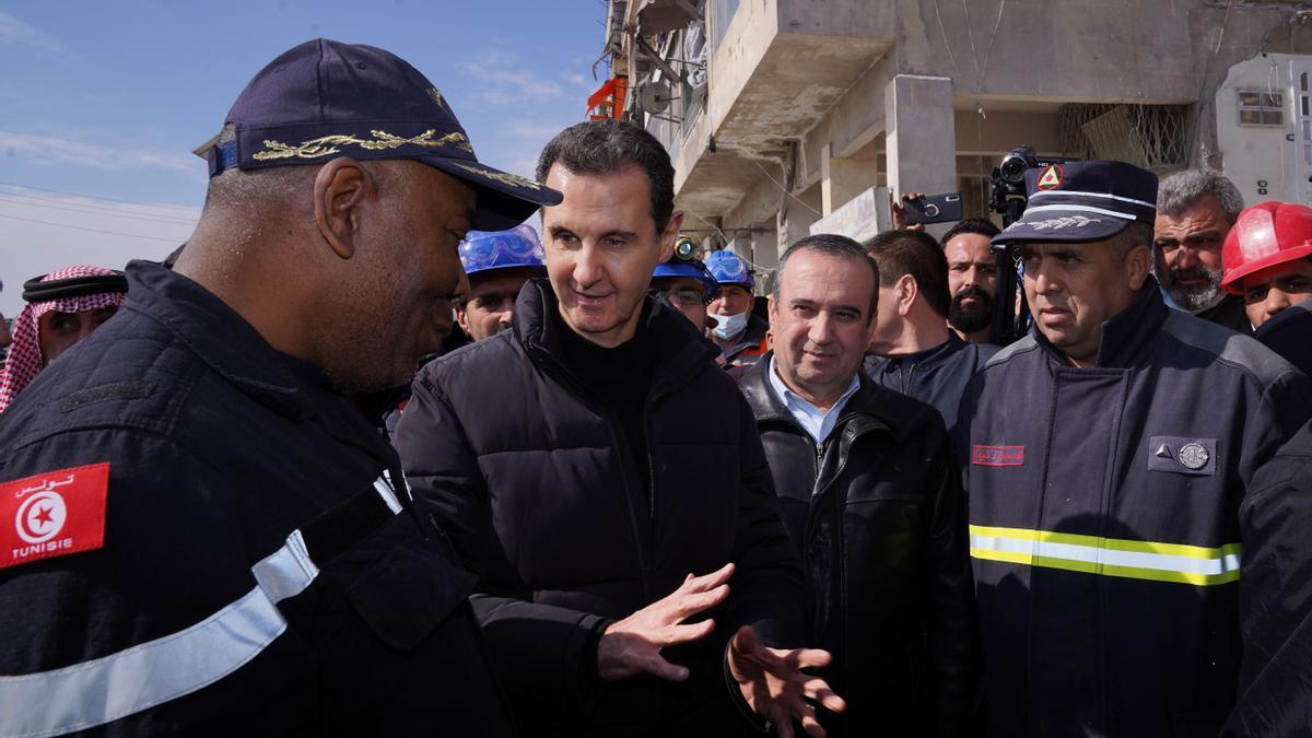 Bashar Assad ha conseguido retomar las relaciones con otros países tras el seísmo.