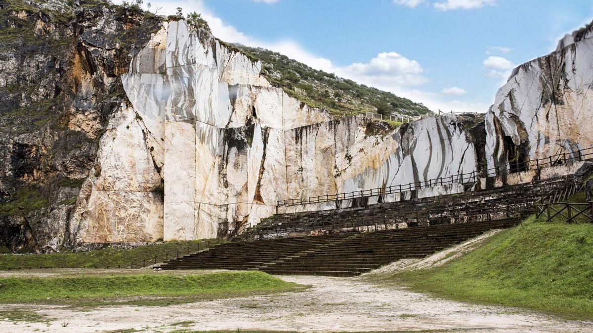 Recinto donde se celebrara el festival de Pozalagua.