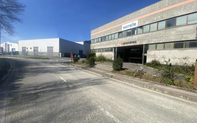 Polígono Industrial de la estación de Zumaia.