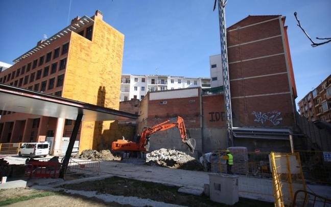 Construcción de viviendas en Pamplona. Construcción de viviendas en Pamplona.