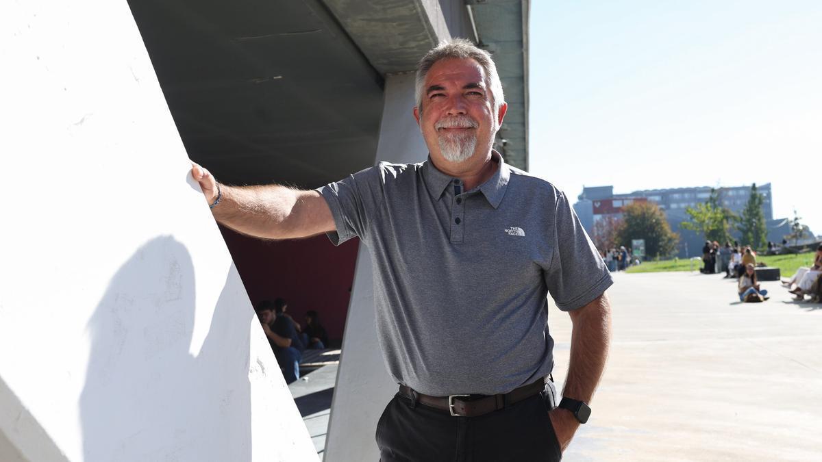 Joserra Díez, decano de la Facultad de Educación de la EHU.