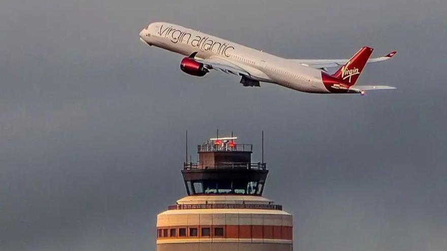 Un vuelo de Virgin Atlantic.