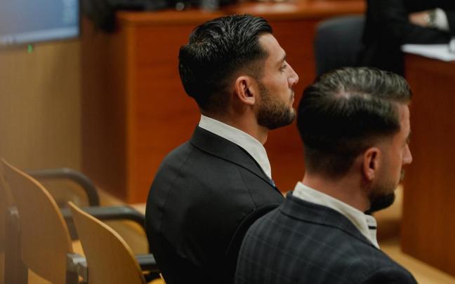El futbolista Rafa Mir en la Audiencia Provincial de Valencia