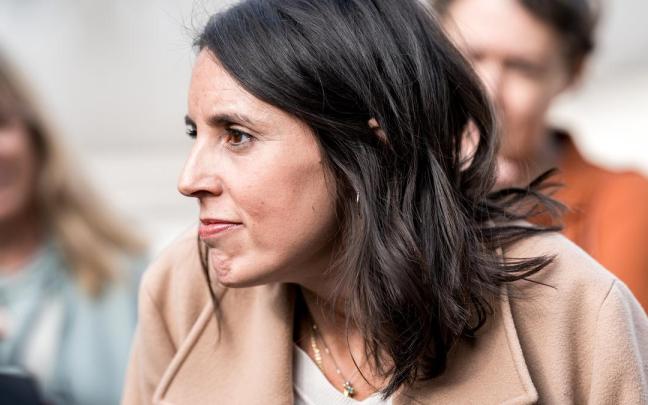 La secretaria general de Podemos, Irene Montero.