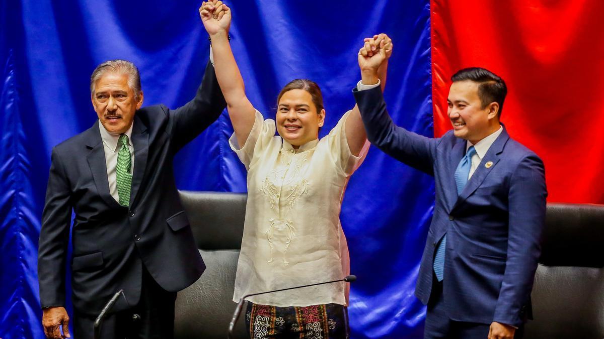 Imagen de archivo de la vicepresidenta de Filipinas, Sara Duterte