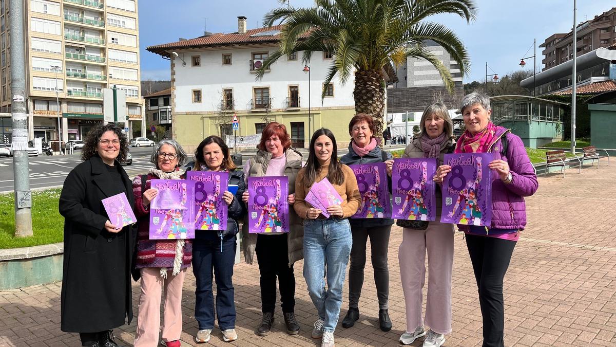 Ayuntamiento, asociaciones y agentes de Galdakao se han volcado en organizar iniciativas en torno al 8M