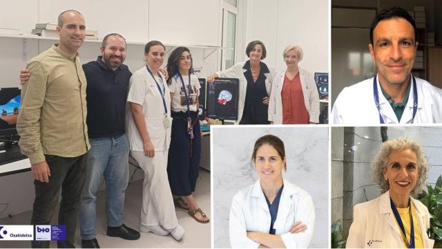El equipo multidisciplinar de Biobizkaia y Osakidetza que aplica la impresión 3D a la planificación de tratamientos e intervenciones personalizadas.