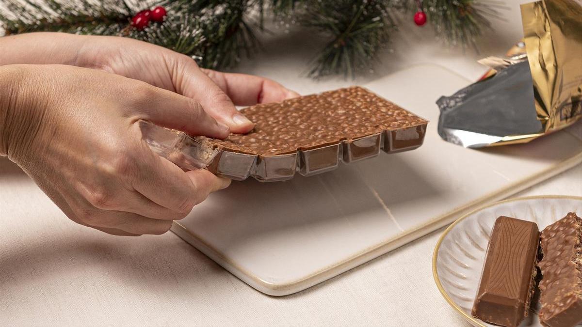 Turrón de chocolate