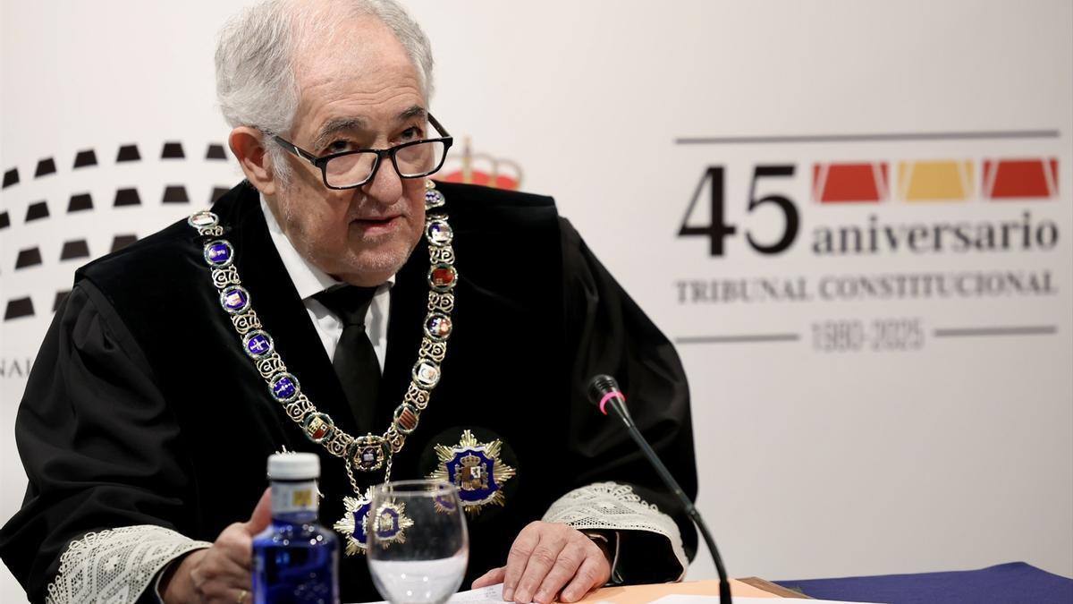 El presidente del Tribunal Constitucional, Cándido Conde-Pumpido.