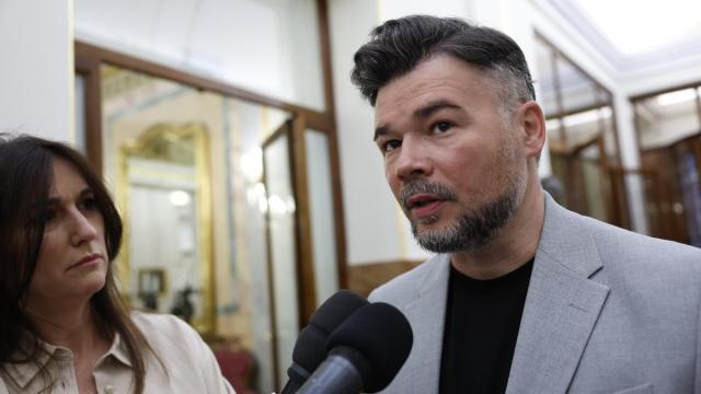 El diputado de ERC, Gabriel Rufián.