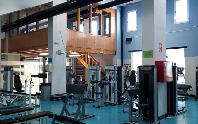Sala de musculación del polideportivo de Lekeitio / Lekeitioko udala Sala de musculación del polideportivo de Lekeitio