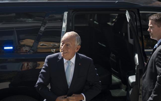 El presidente de Portugal, Marcelo Rebelo de Sousa, durante su visita oficial a Portugal. El presidente de Portugal, Marcelo Rebelo de Sousa, durante su visita oficial a Portugal.