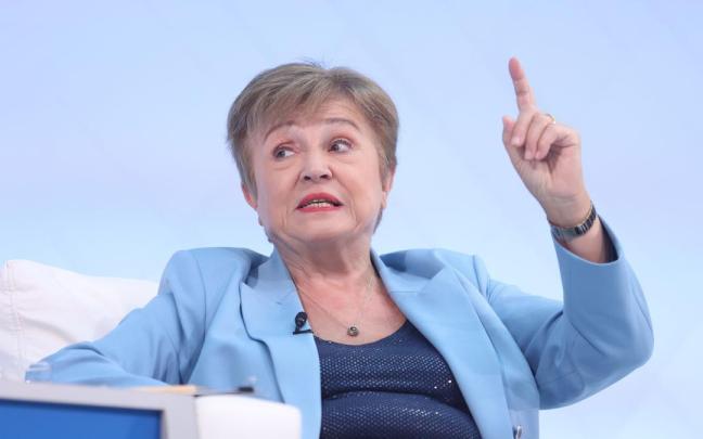La directora gerente del Fondo Monetario Internacional (FMI), Kristalina Georgieva