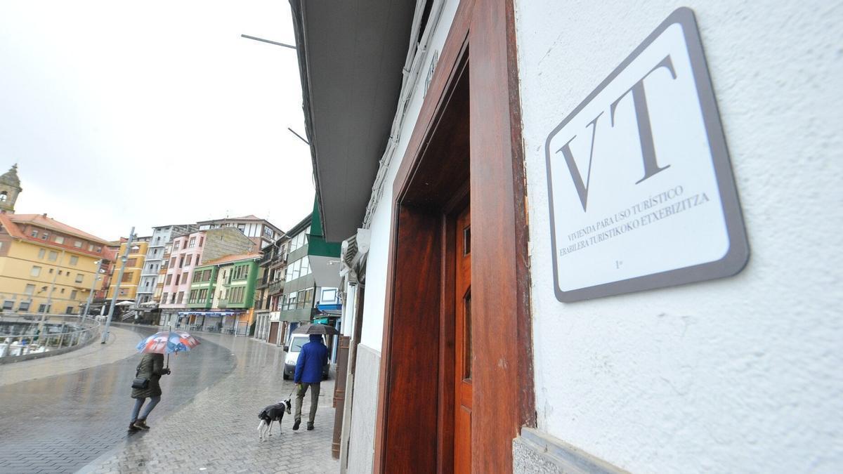 Una vivienda turística en Bermeo.