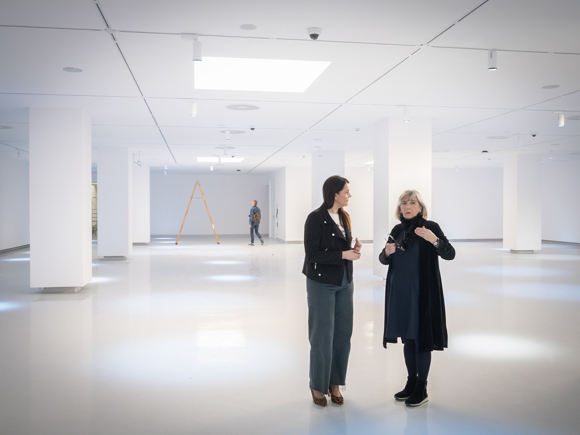 Leixuri Arrizabalaga en la Sala Rekalde.