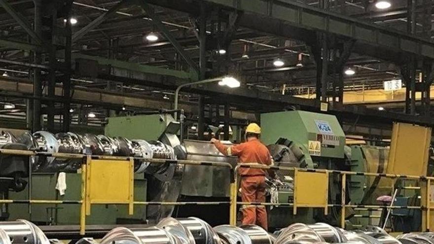 Operario en una empresa