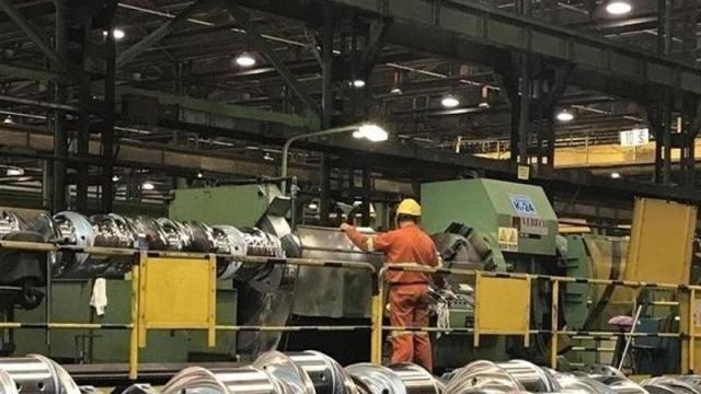 Operario en una empresa