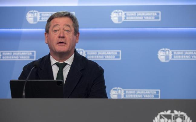 El portavoz del Gobierno vasco, Bingen Zupiria.