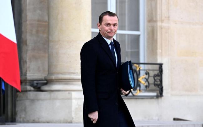 El ministro francés de Trabajo, Olivier Dussopt. El ministro francés de Trabajo, Olivier Dussopt.
