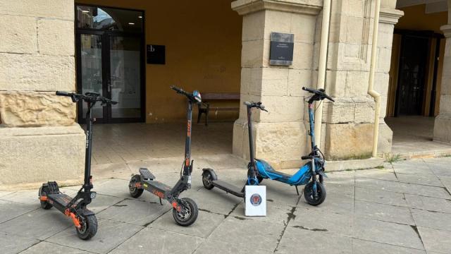Patinetes eléctricos de Beasain.