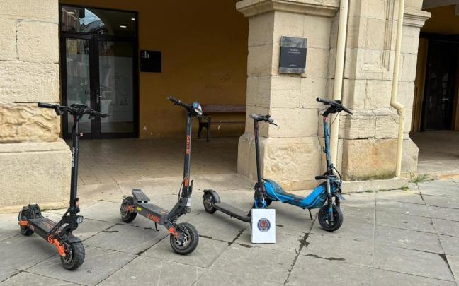Patinetes eléctricos de Beasain.