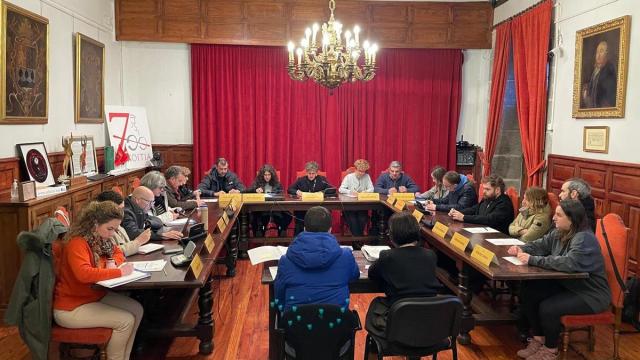 Vista de la sesión plenaria en la que se procedió a la aprobación de los presupuestos.