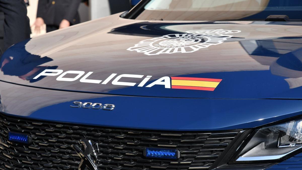 Coche de la Policía Nacional.