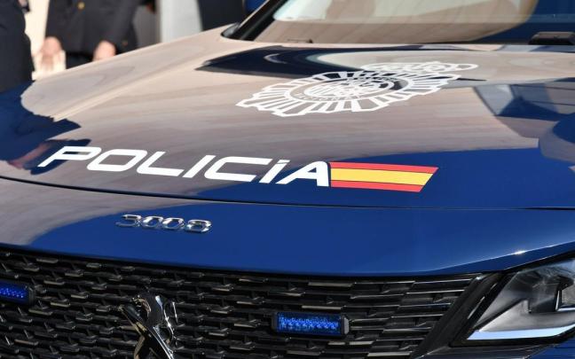 Coche de la Policía Nacional.