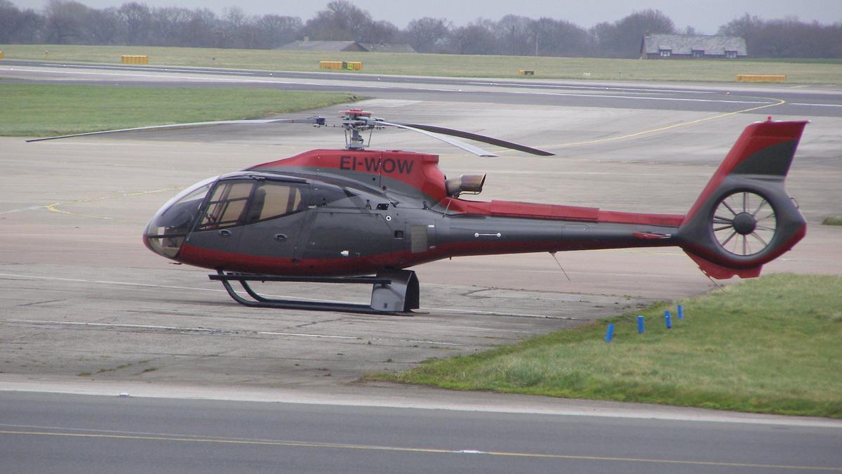 Un helicóptero EC 130, en una imagen de archivo.
