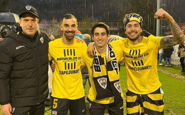 El Barakaldo logró en Azkoitia el ascenso a Segunda RFEF El Barakaldo logró en Azkoitia el ascenso a Segunda RFEF