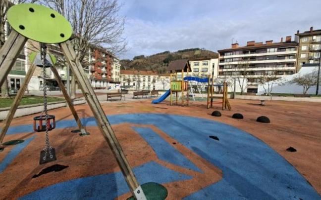 El parque Zelai Arizti de Zumarraga.