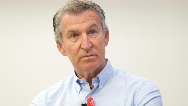 El presidente del Partido Popular, Alberto Núñez Feijóo