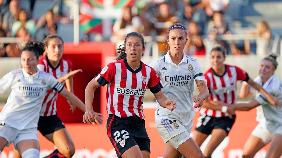 Imagen de archivo del encuentro liguero entre Athletic y Real Madrid de Lezama.