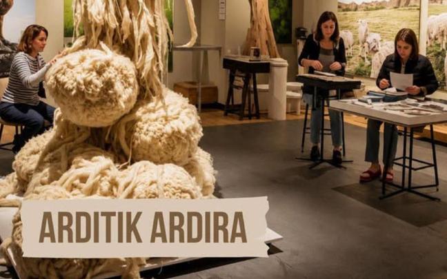 Montaje de la exposición.