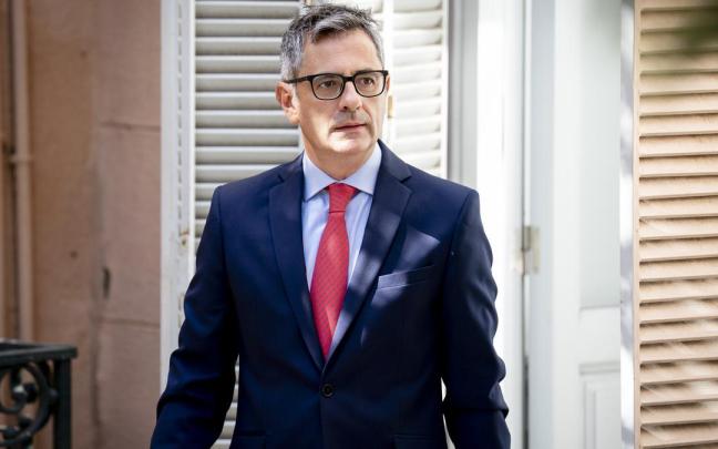 El ministro de la Presidencia, Justicia y Relaciones con las Cortes, Félix Bolaños.