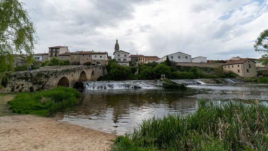 La Puebla de Arganzón a orillas del Zadorra