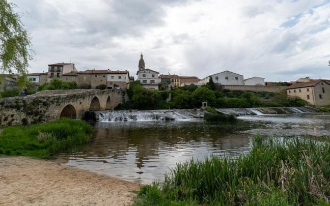 La Puebla de Arganzón a orillas del Zadorra