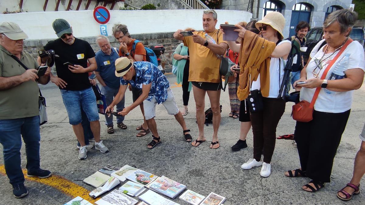‘Euskal Herria Sketchcrawl’ se celebra trimestralmente en los diferentes herrialdes.