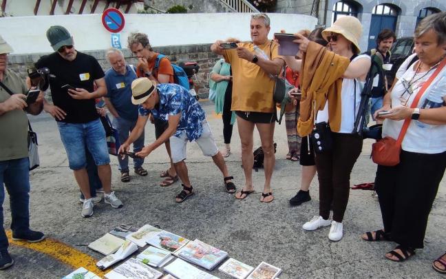 ‘Euskal Herria Sketchcrawl’ se celebra trimestralmente en los diferentes herrialdes.