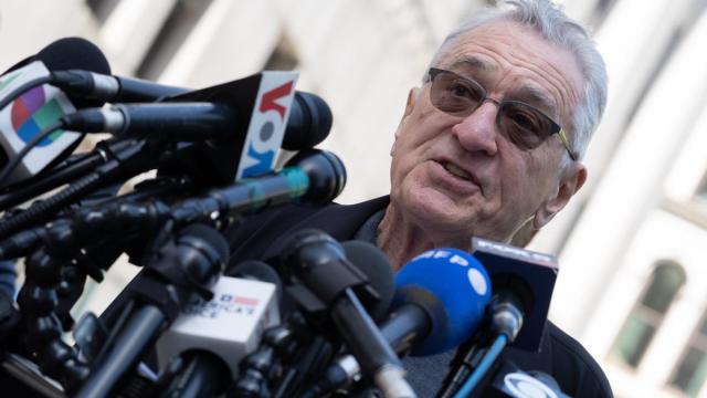 El actor Robert de Niro.