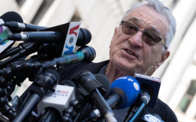 El actor Robert de Niro.