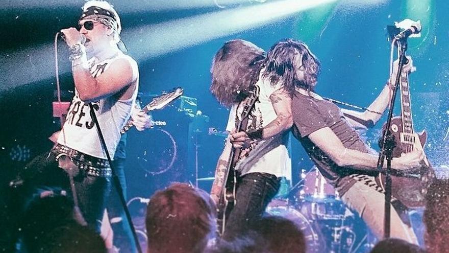 Concierto del grupo Gansos Rosas