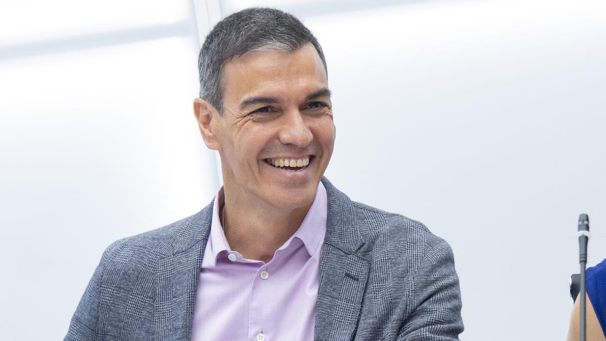 El secretario general del PSOE y presidente del Gobierno español, Pedro Sánchez, en una reunión de la Ejecutiva Federal..
