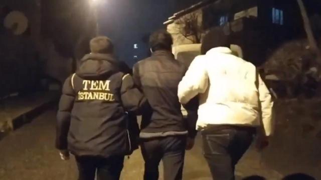 Policía turca realizando una detención, en una imagen de archivo.