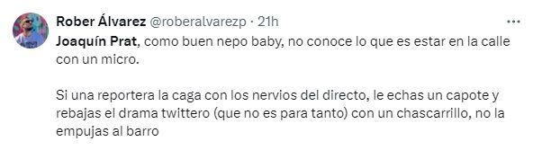 Uno de los comentarios.