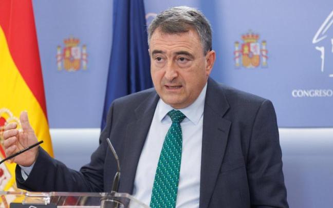 El portavoz del PNV en el Congreso, Aitor Esteban.