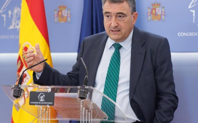 El portavoz del PNV en el Congreso, Aitor Esteban. El portavoz del PNV en el Congreso, Aitor Esteban.
