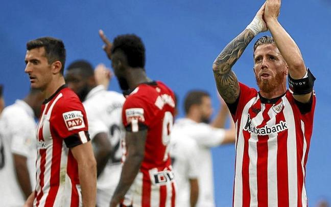 En imágenes: el Athletic empata en el Bernabéu