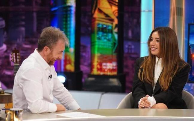 Lola Índigo en 'El hormiguero'.