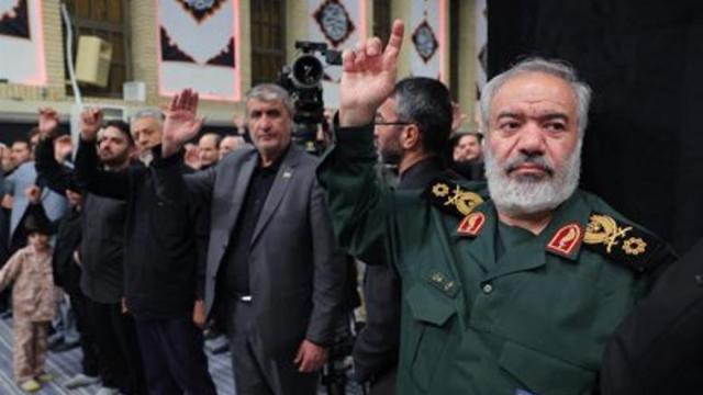 Mandos de la Guardia Revolucionaria iraní